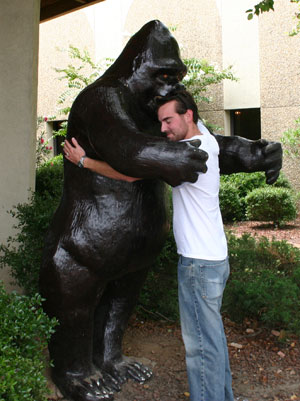 Clearly, I give great hugs.
